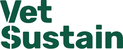 Vet sustain logo in green