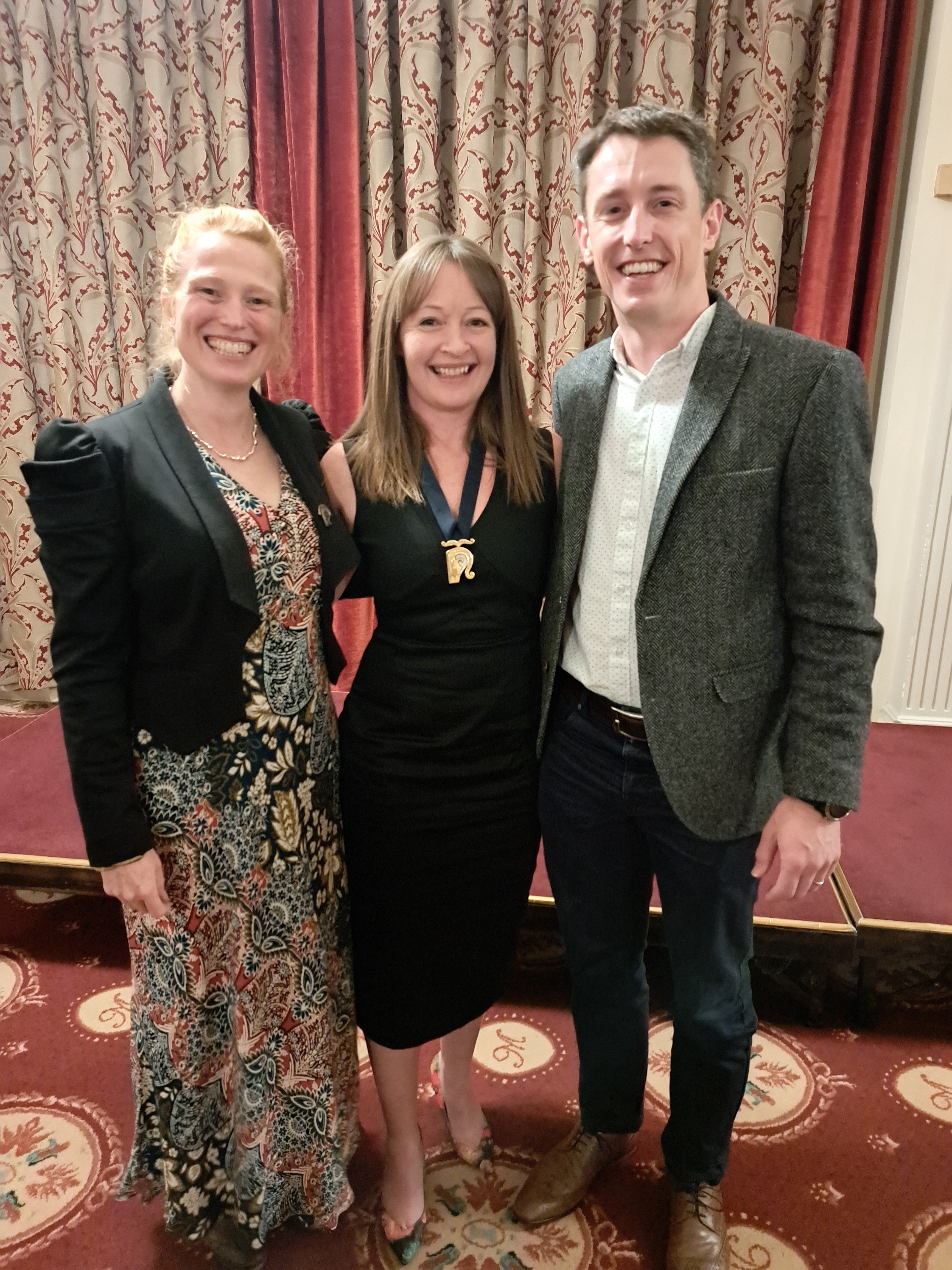 image of Kim, Phillipa and Jonathan from the SVS autumn conference